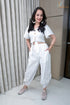 WHITE DRAW STRING COORD SET